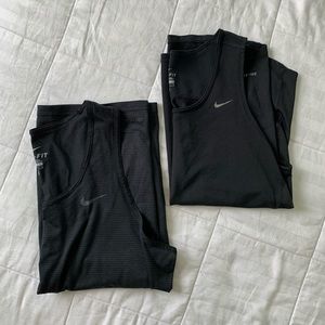 2 Nike dri-fit tank tops